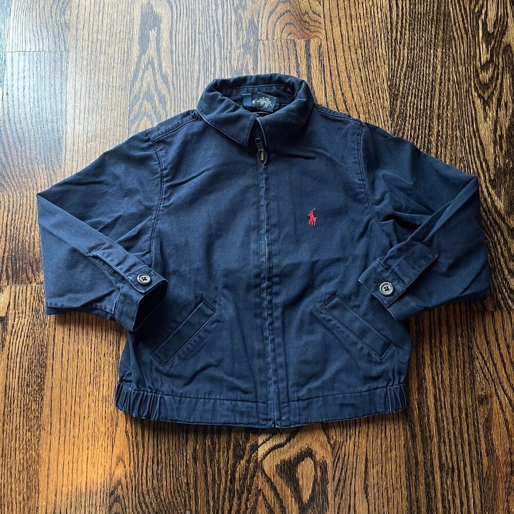 Polo Ralph Lauren Navy Cotton Jacket (3T)